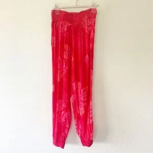 Mikoh Pants Jumpsuits Mikoh Kahuku Ruched Waist Pants In